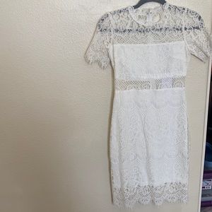 White Lace Dress